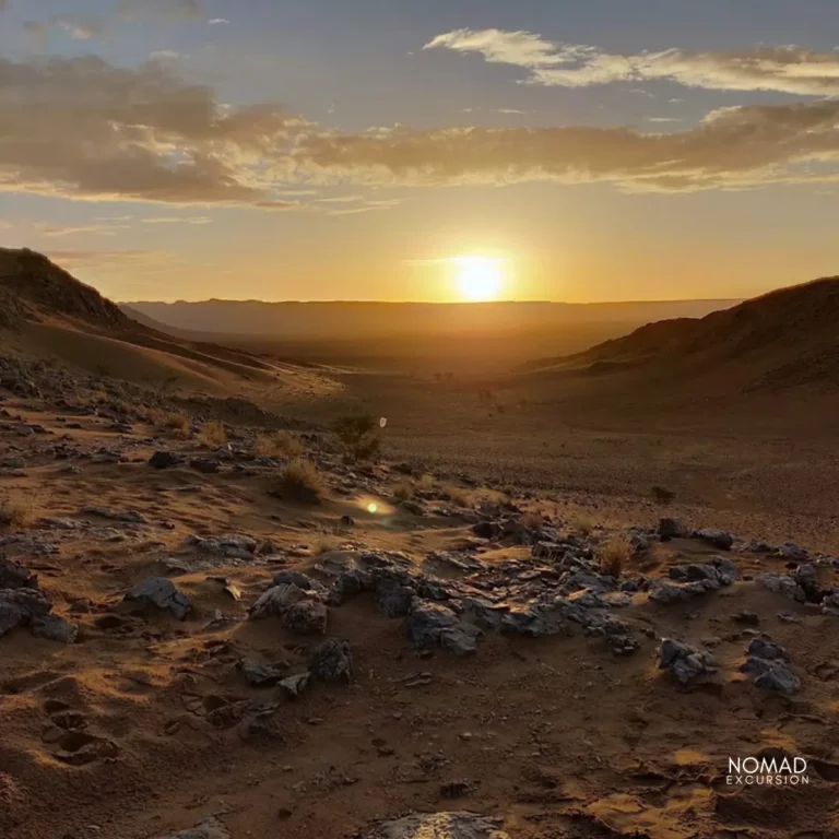 zagora desert sunset